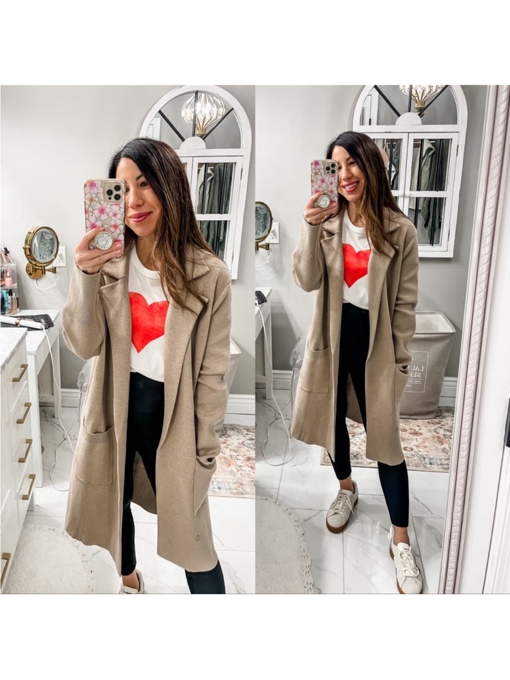 Coatigan cardigan